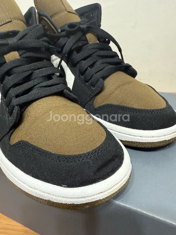 나이키 에어조던1 미드 SE 라이트 올리브 255(w)--6