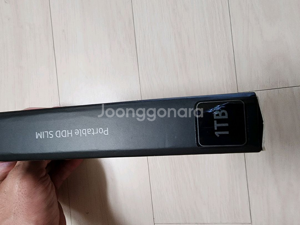 삼성 외장하드 슬림 1테라 팝니다. 9만원--3