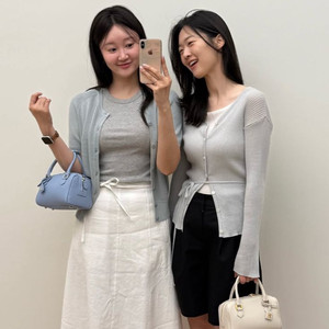 유메르) 모나코 린넨 스커트 (화이트)