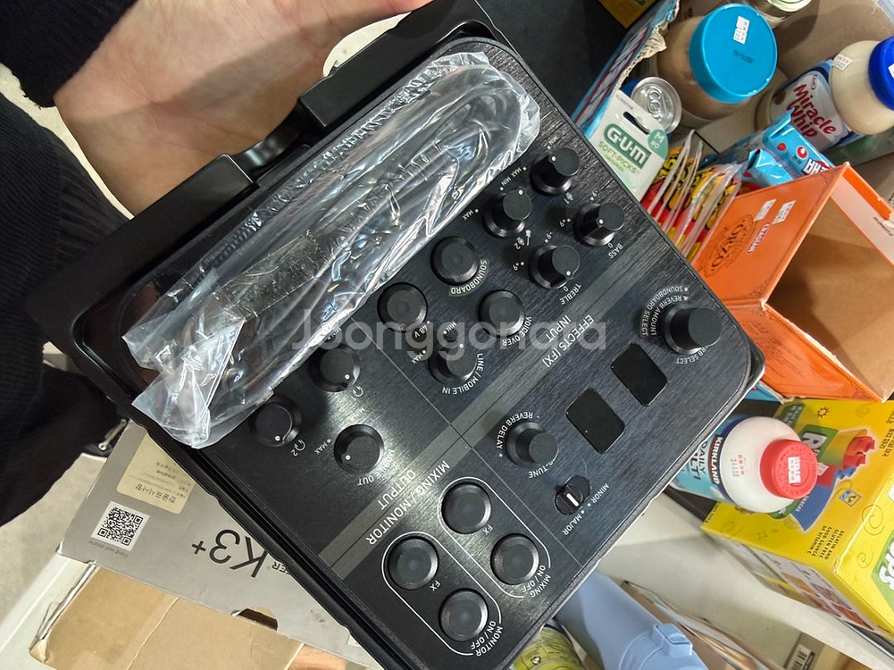 사운드블라스터 K3+ 믹서 (미사용 새제품)--0