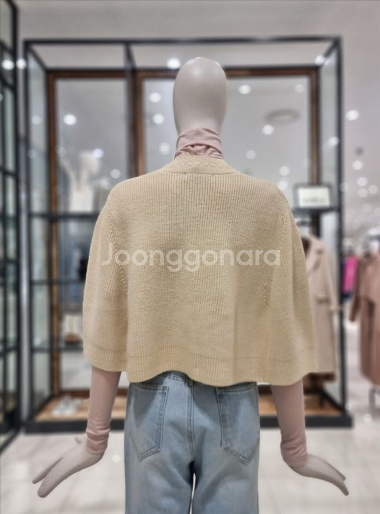 듀엘 크롭 케이프 니트 알로 시에 코스 오르 더로우--1