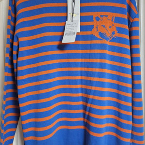 메종키츠네 폭스헤드 스트라이프 니트 새상품