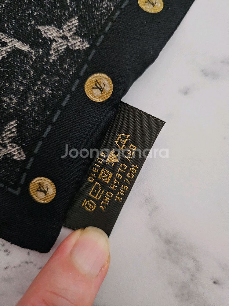 루이비통 방도 블랙데님 (희귀/레어)--4
