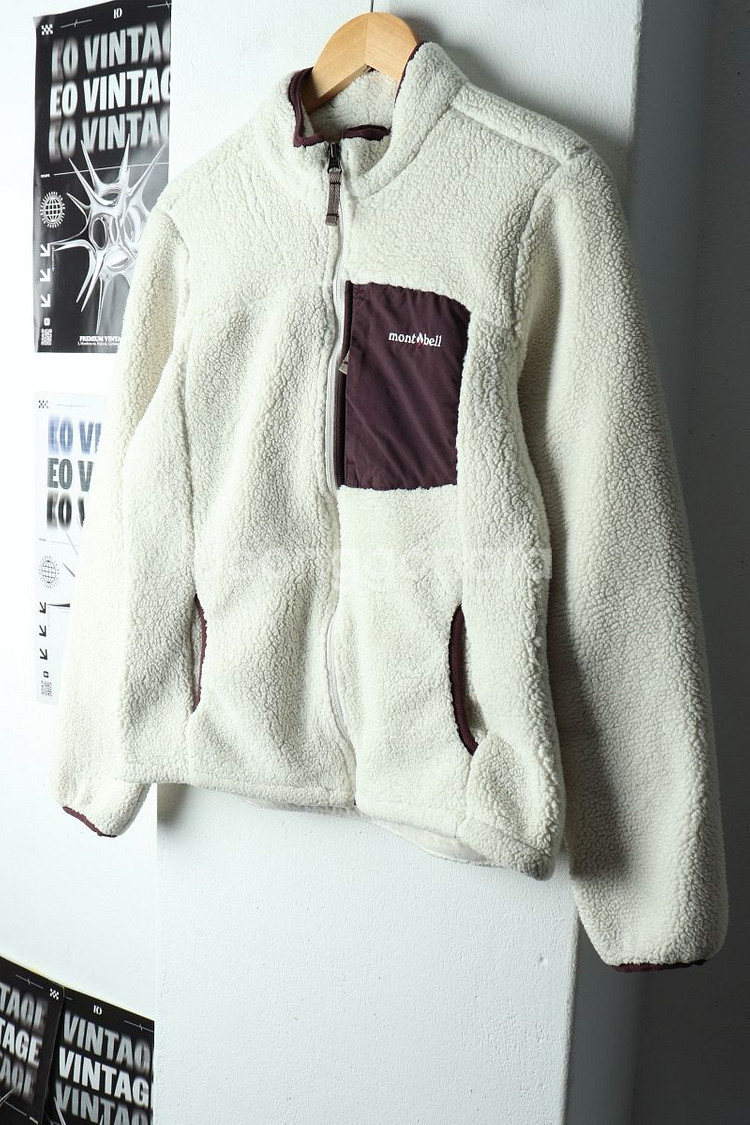 W(L-XL) 몽벨 집업 바람막이 점퍼자켓 양털--0