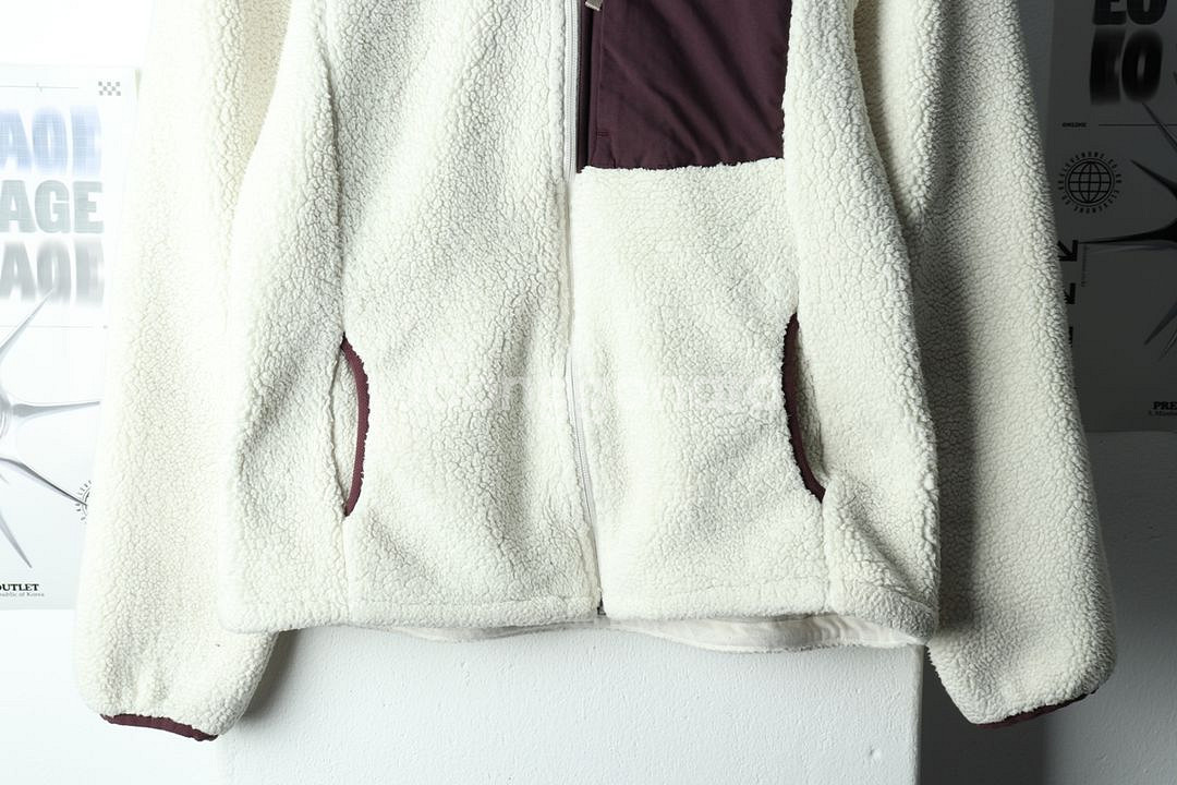 W(L-XL) 몽벨 집업 바람막이 점퍼자켓 양털--3