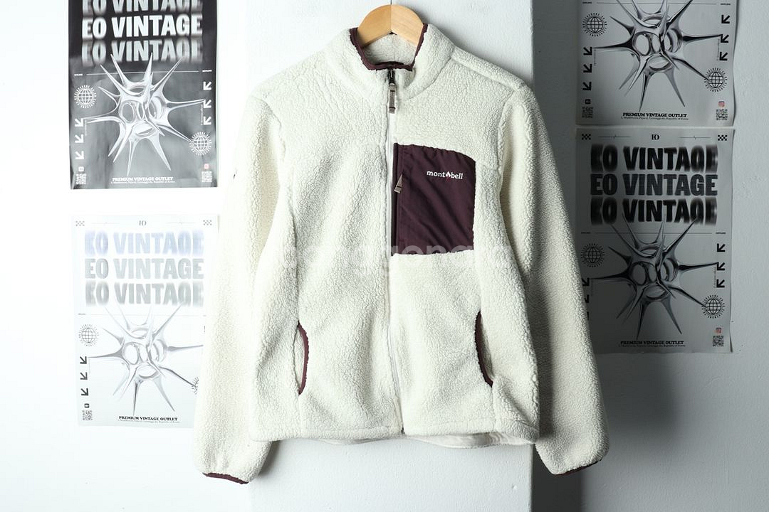 W(L-XL) 몽벨 집업 바람막이 점퍼자켓 양털--1