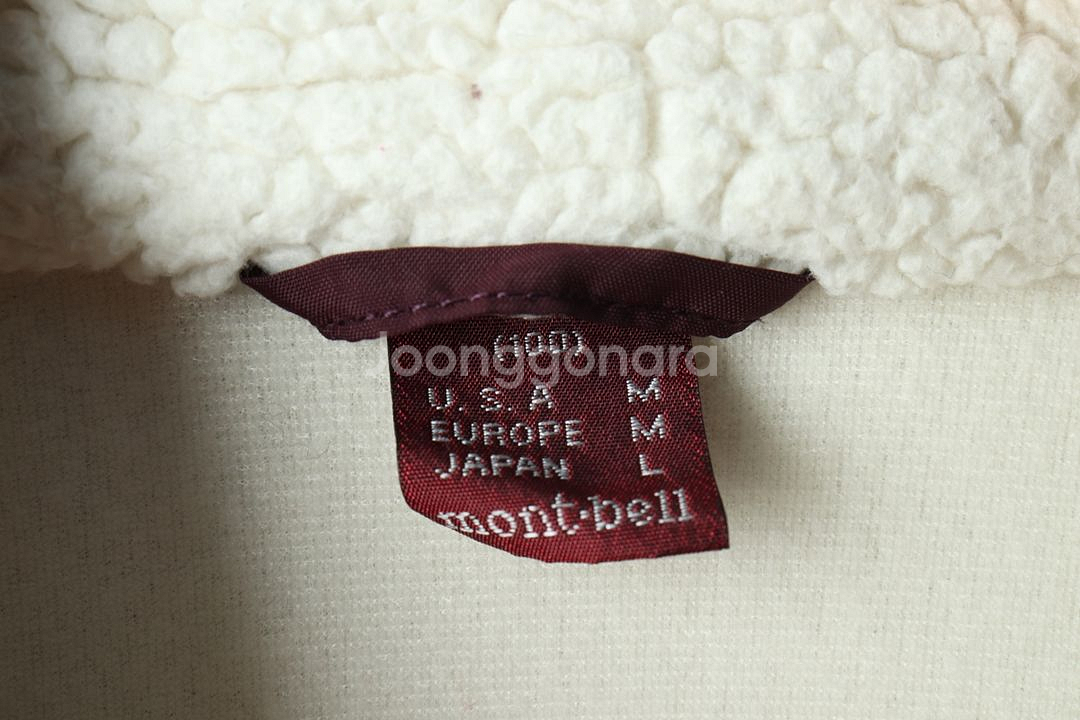 W(L-XL) 몽벨 집업 바람막이 점퍼자켓 양털--5