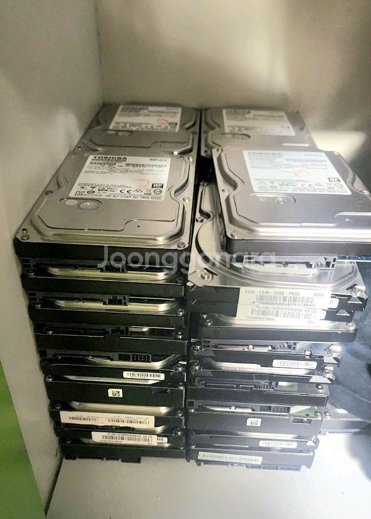 3.5인치 HDD 하드디스크 500GB 판매--0