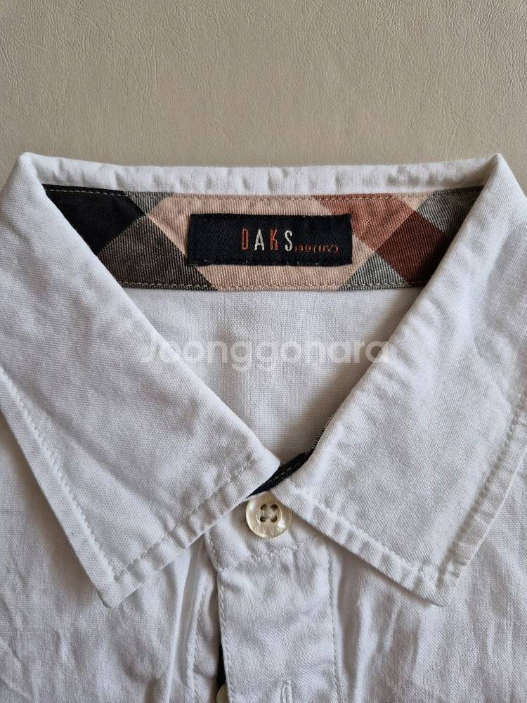 닥스 키즈 흰색 셔츠 140--3