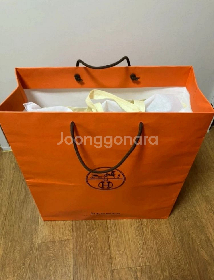 진도 휘메일 밍크코트 + 루이비통, 에르메스 쇼핑백--5