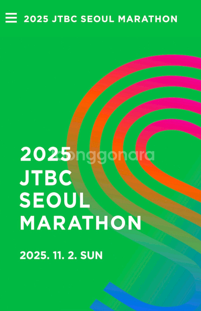 2025 jtbc마라톤 풀코스 남자 양도합니다~--0