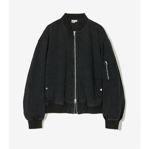 파르티멘토 워시드 데님 MA-1 자켓