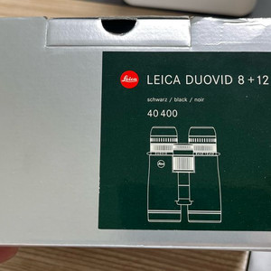라이카 듀오비드 8+12 x 42 쌍안경 [가격인하]