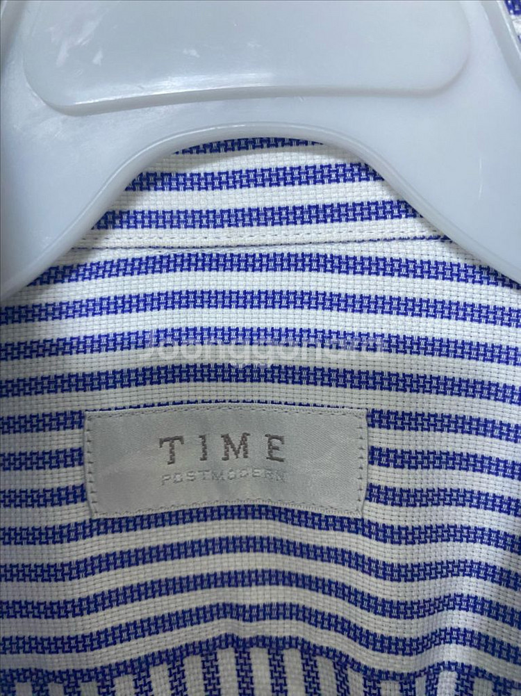타임 스트라이프 셔츠 TIME--1