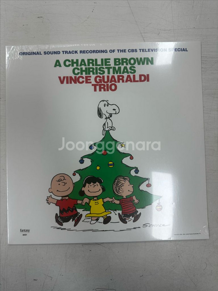 찰리브라운 크리스마스 LP 그린반 미개봉--0