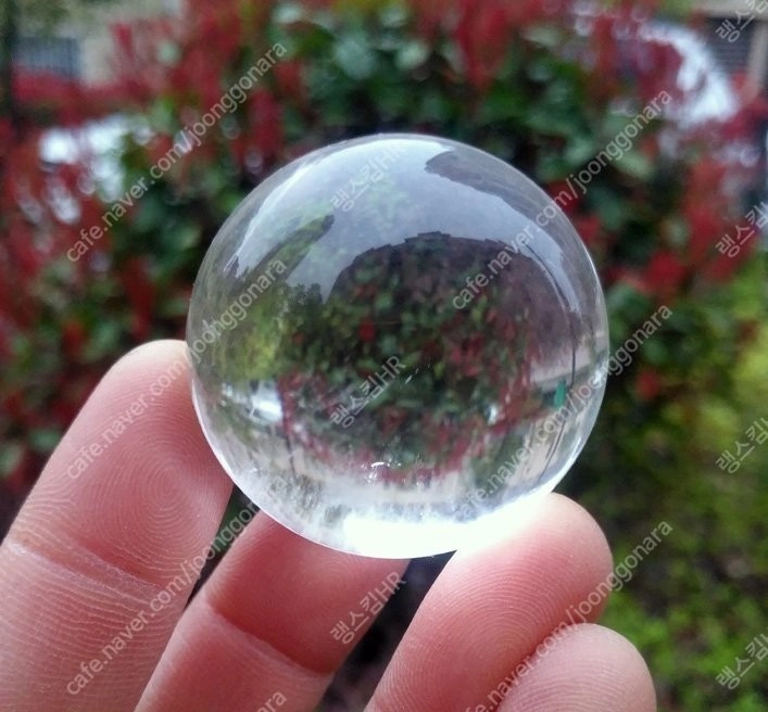 새 70mm 수정 구슬 아시아레어 클리어 크리스탈 이미지