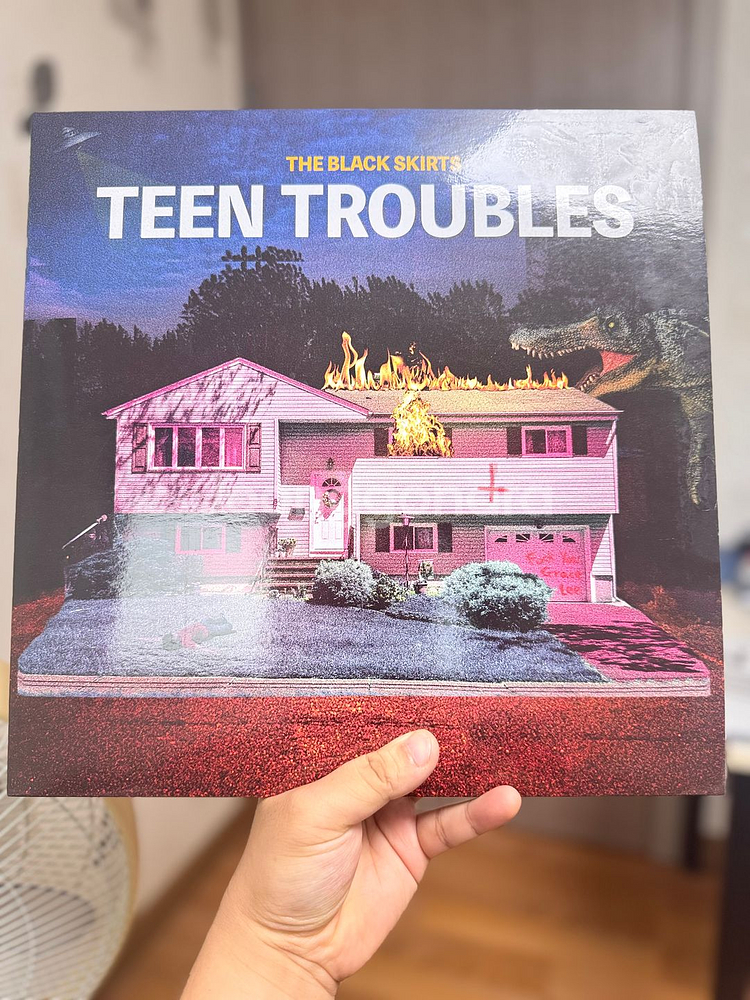검정치마 TEEN TROUBLES LP [단순개봉]--0