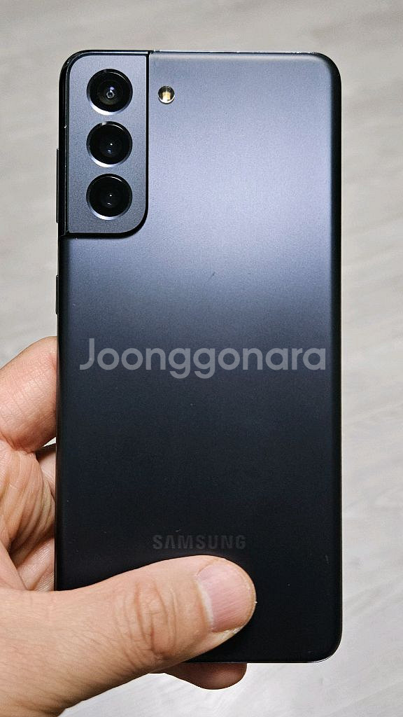 갤럭시 S21 팬텀그레이 256GB 싸게 팝니다.--1