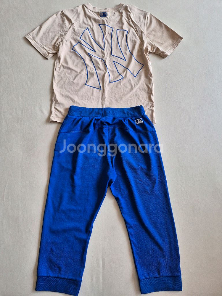 MLB 키즈 반팔 상하 155 (작게나옴 145추천--1