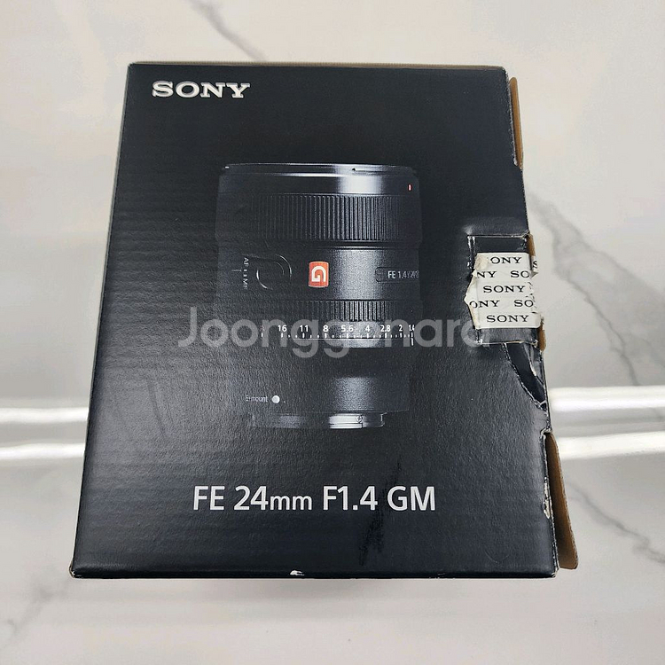 풀박스)소니 FE 24mm F1.4 GM 풀프레임 렌즈--0