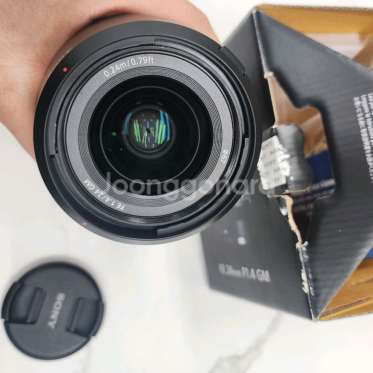 풀박스)소니 FE 24mm F1.4 GM 풀프레임 렌즈--5