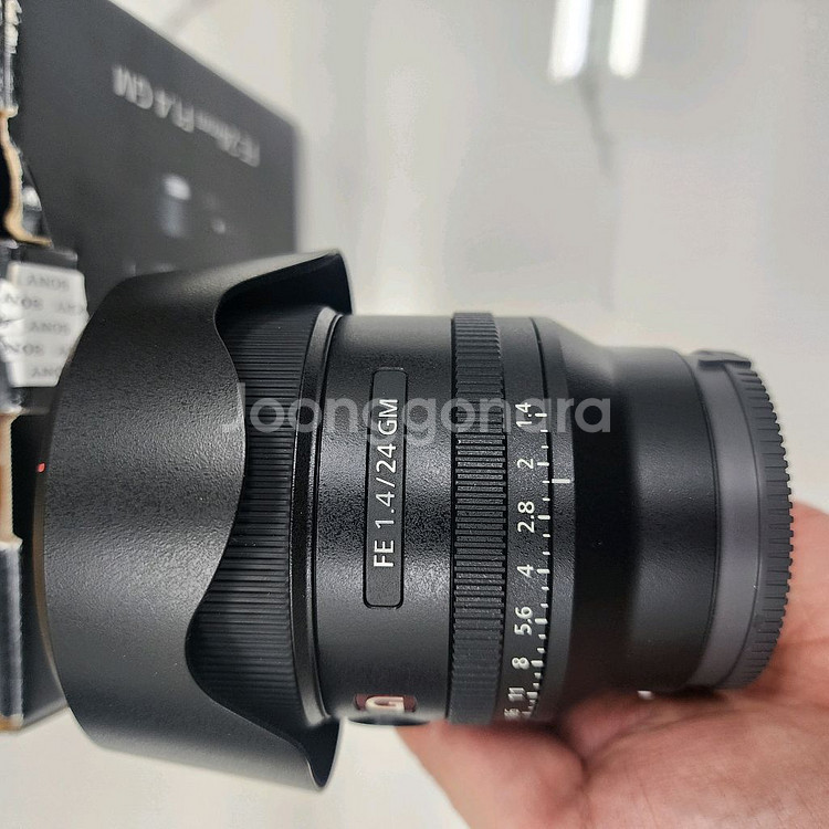풀박스)소니 FE 24mm F1.4 GM 풀프레임 렌즈--3