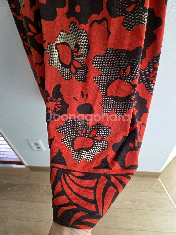 화려한 꽃패턴 롱원피스--2