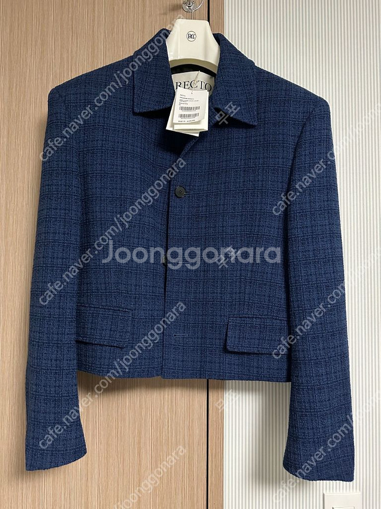 [M]렉토 이카로 트위드 숏자켓--0