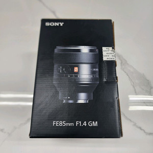 풀박스) 소니 FE 85mm F1.4 GM 렌즈 팝니다