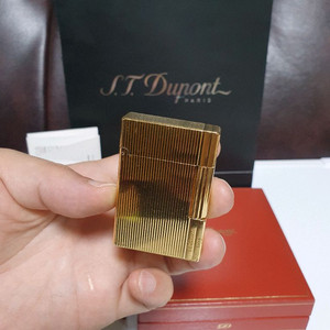 정품 듀퐁라이터 라인2 ca18237 개츠비 금장 듀퐁