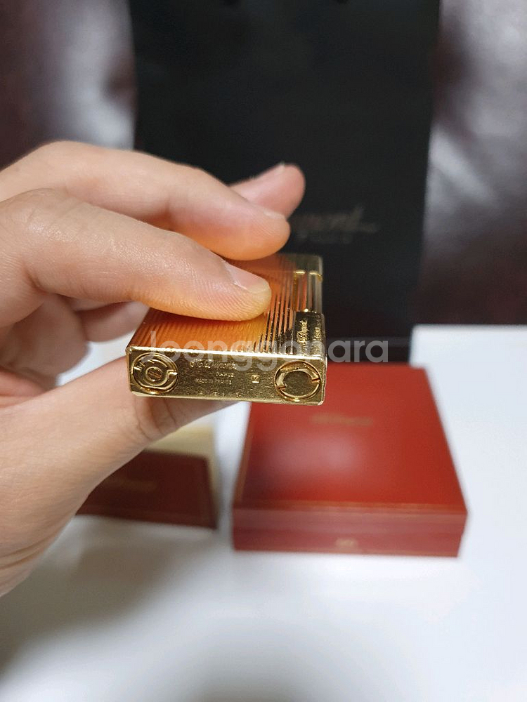 정품 듀퐁라이터 라인2 ca18237 개츠비 금장 듀퐁--6