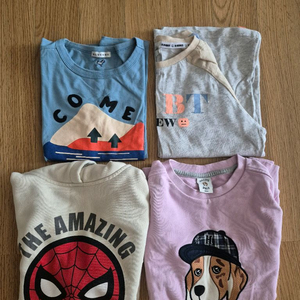 130~145사이즈 어린이 상의옷 일괄 판매