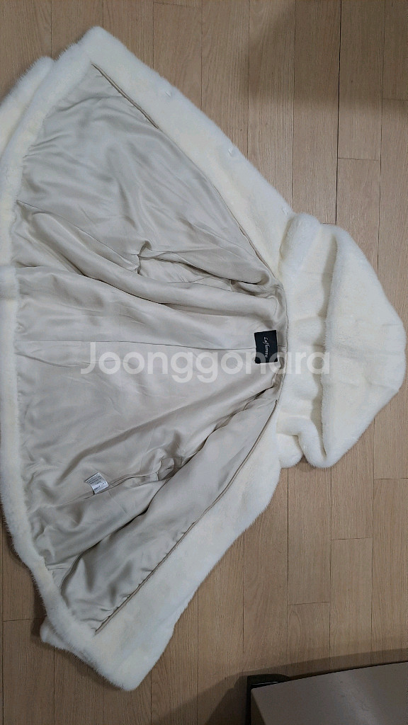 후드 밍크코트, 민트색 밍크코트--4