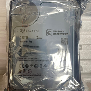 (리퍼/미개봉)씨게이트 IronWolf Pro 18TB