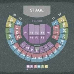 김동률 콘서트 11월 15일 (토) R석 9구역 19열