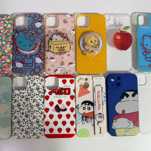 아이폰13 폰케이스, 보호필름+8핀 보조배터리