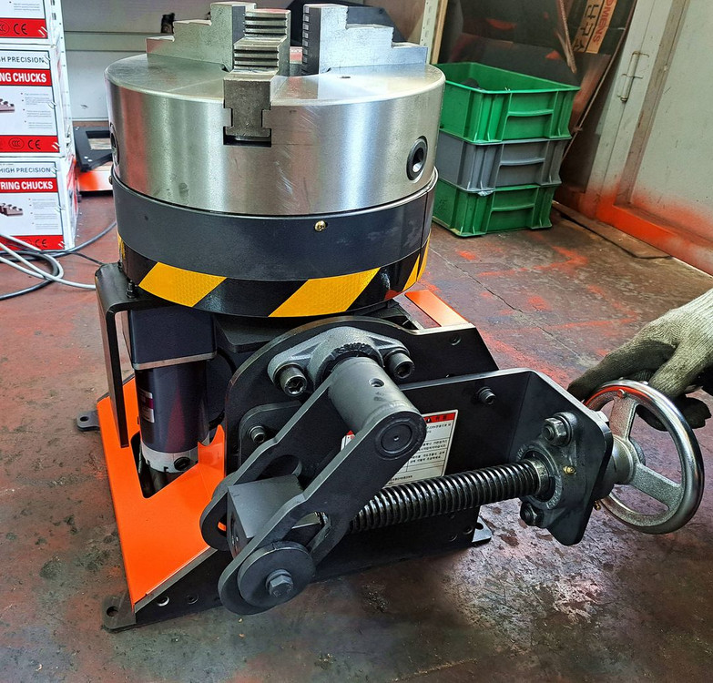 [판매] 국산 용접턴테이블 고중량 관통형-100/300--4