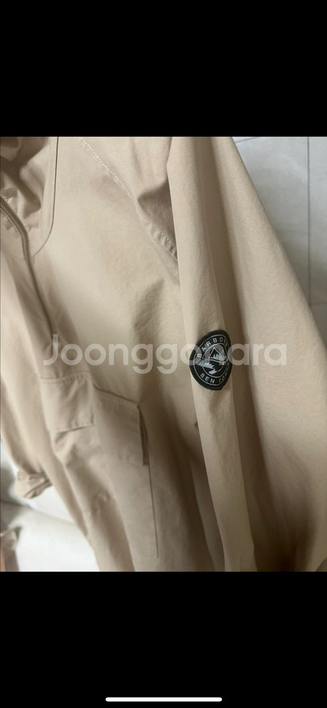 바버 남성 하프 집업 자켓 운포--2