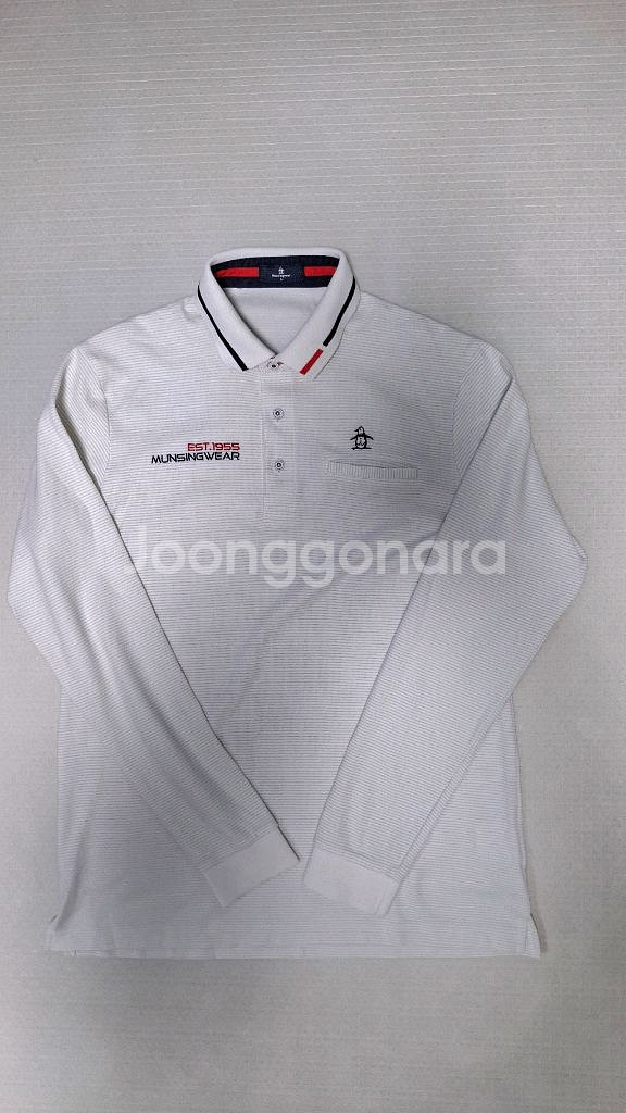 먼싱웨어 골프 긴팔티셔츠 L 폴로티--2