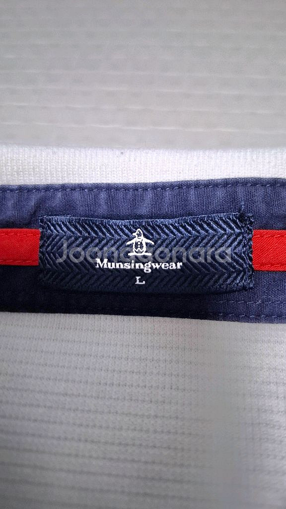 먼싱웨어 골프 긴팔티셔츠 L 폴로티--6