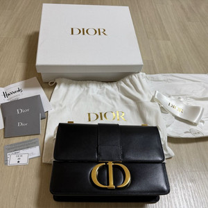 디올 30 몽테인백 블랙