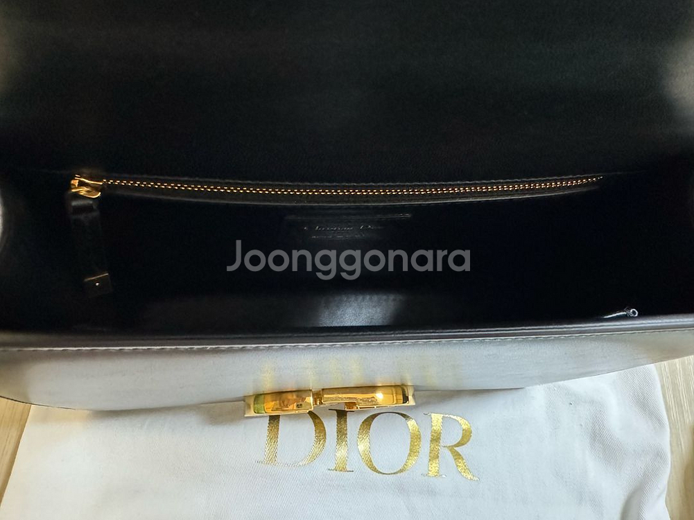 디올 30 몽테인백 블랙--2