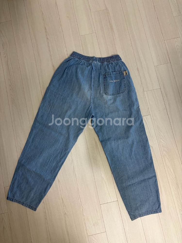 뉴발란스 키즈 배기바지 160, 반팔티 150--1