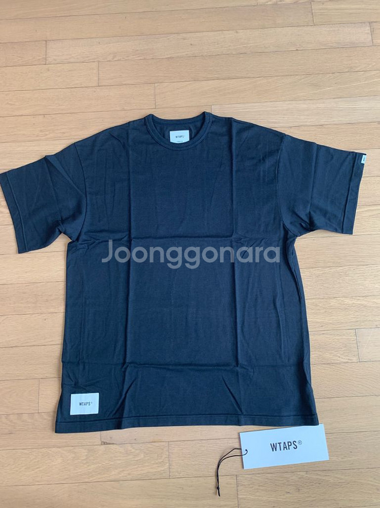 [L] WTAPS 더블탭스 반팔 티셔츠 네이비 3사이즈--0