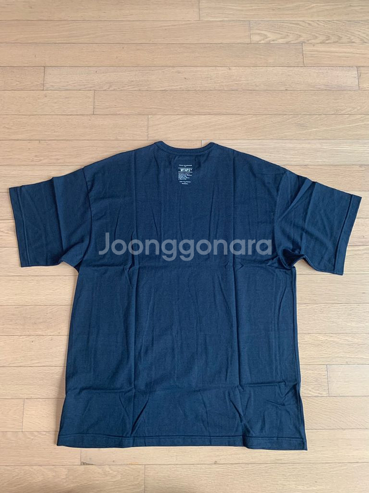 [L] WTAPS 더블탭스 반팔 티셔츠 네이비 3사이즈--8