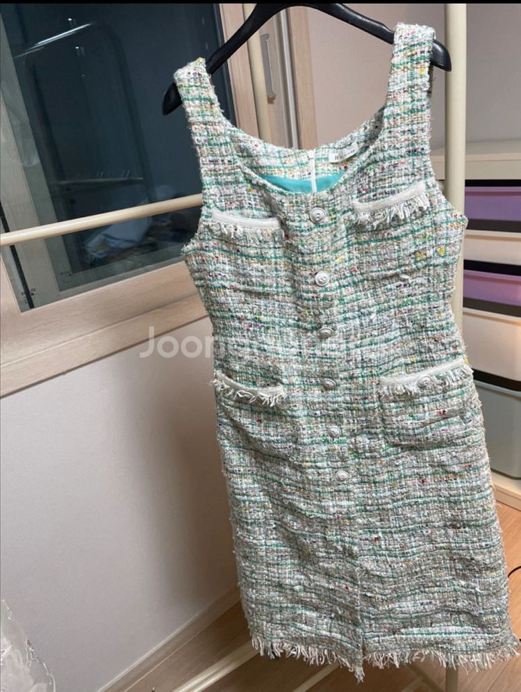 잇미샤 55 트위드원피스 상견례 하객룩 반택포--0