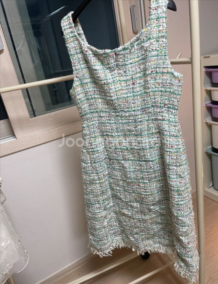 잇미샤 55 트위드원피스 상견례 하객룩 반택포--2