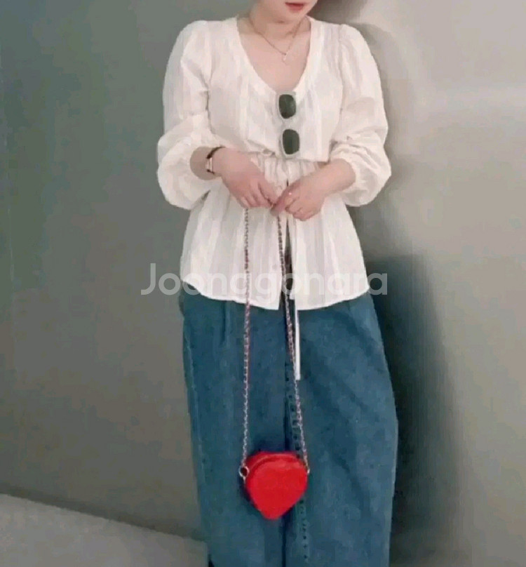 행거 앨리 블라우스 - 베이지,프리--1