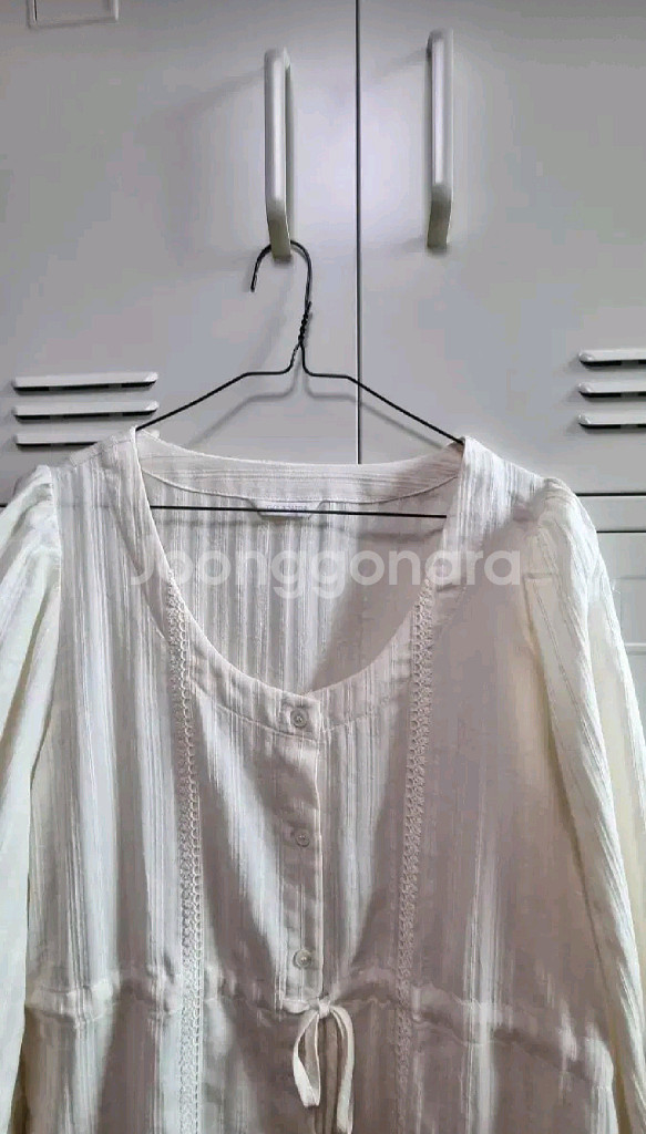 행거 앨리 블라우스 - 베이지,프리--9