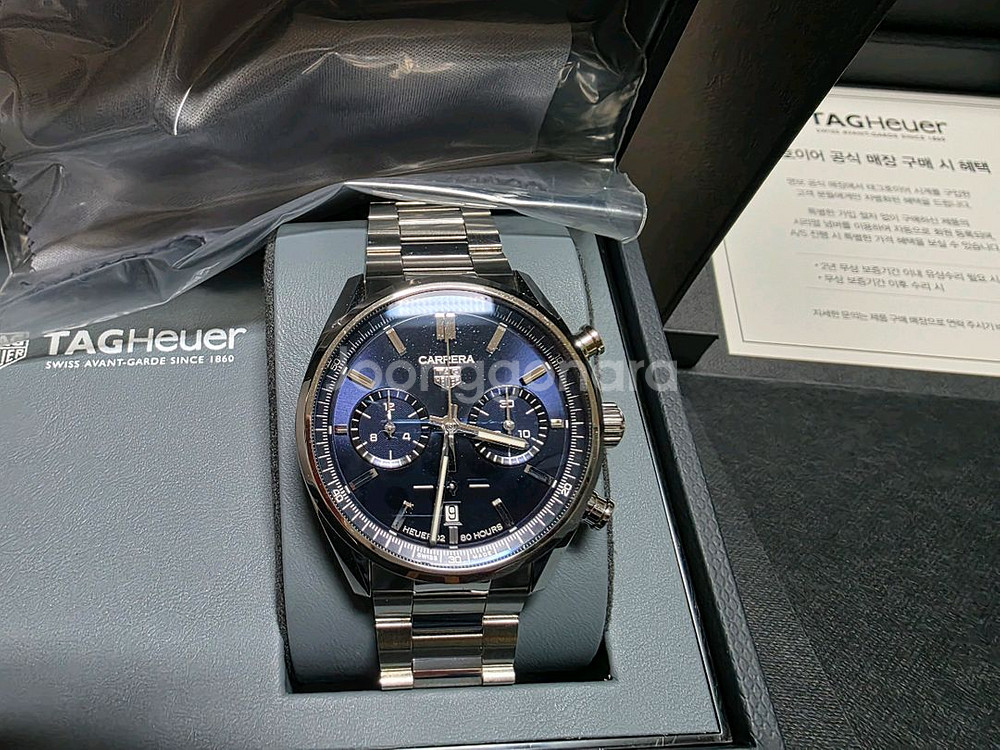 태그호이어 까레라 크로노그래프 42mm--2